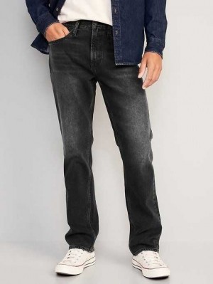 Old Navy 90s Gerade Built-In Flex Black Jeans Jeans Herren Schwarz Waschen | 1905IJVWX