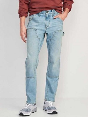 Old Navy 90's Gerade Built-In Flex Workwear Carpenter Jeans Jeans Herren Waschen | 3247TAQHP