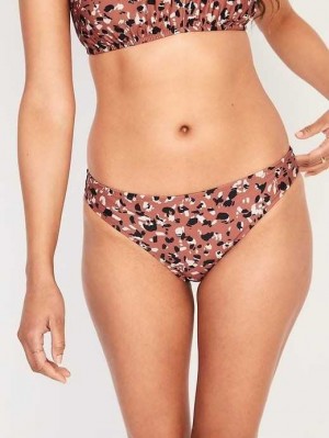 Old Navy Bikini Swim Bottoms Badeanzüge Damen Warm Hickory | 7143BKGTO