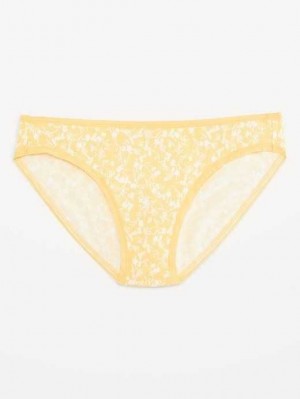Old Navy Bikini Underwear Unterwäsche Damen Gelb | 5203YAOSB