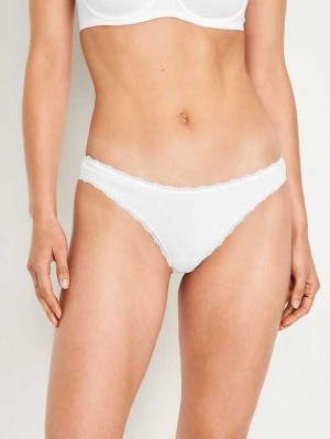 Old Navy Bikini Underwear Unterwäsche Damen Weiß | 8620MDPGY