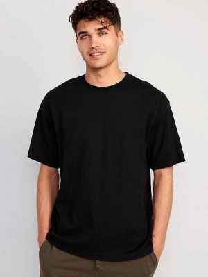Old Navy Boxy Crew-Neck Performance T-Shirt Sportbekleidung Herren Schwarz | 0718UDFKO