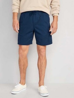 Old Navy Cargo Jogger Shorts Hose Herren Obscure Night | 4260SYNBG