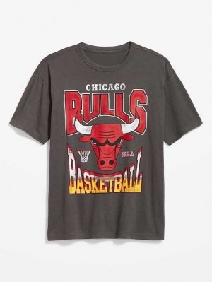 Old Navy Chicago Bulls Gender-Neutrale T-Shirt T-shirts Herren Panther | 5419NTGFP