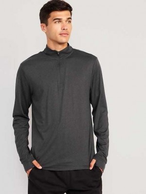 Old Navy Cloud 94 Soft 1/4-Zip Pullover Sportbekleidung Herren Panther | 3458SGYZP