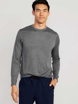 Old Navy Cloud 94 Soft Long-Sleeve T-Shirt Sportbekleidung Herren Grayscale | 2587QWITY