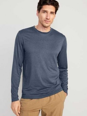 Old Navy Cloud 94 Soft Long-Sleeve T-Shirt Sportbekleidung Herren Wintry Waters | 1237FOABG