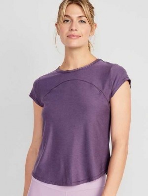 Old Navy Cloud 94 Soft T-Shirt Lauftop Damen Nebula | 0536NPKVY