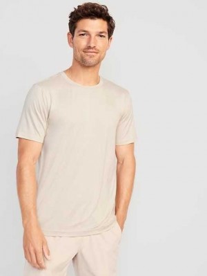 Old Navy Cloud 94 Soft T-Shirt Sportbekleidung Herren Beige | 8354IWMZB