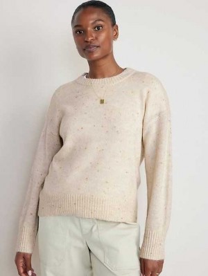 Old Navy Cozy Pullover Pullover Strickjacke Damen Cozy Cashmere | 4803WIPNR