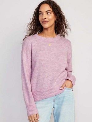 Old Navy Cozy Pullover Pullover Strickjacke Damen Weeping Wisteria | 8426LJBEU