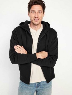 Old Navy Cozy Sherpa-Gefütterte Zip Hoodie Hoodie Herren Navy | 2590YIORF