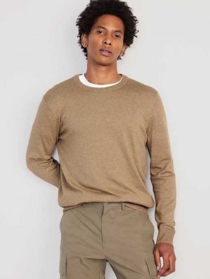 Old Navy Crew-Neck Pullover Pullover Herren Braun | 4253ANWTS