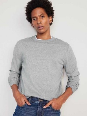 Old Navy Crew-Neck Pullover Pullover Herren Grau | 9387FMXWO