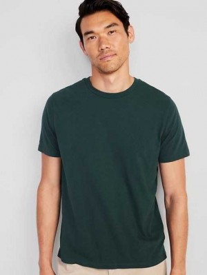 Old Navy Crew-Neck T-Shirt T-shirts Herren Tiefesgrün | 8650TNPXL