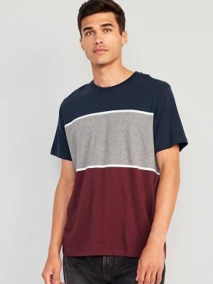 Old Navy Crew-Neck T-Shirt T-shirts Herren Rot Bordeaux | 1083TPMJW