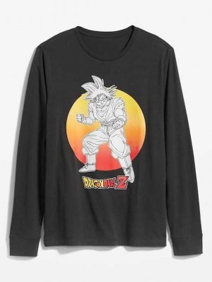 Old Navy Dragon Ball Z Gender-Neutrale Long-Sleeve T-Shirt T-shirts Herren Panther | 3059BQECI