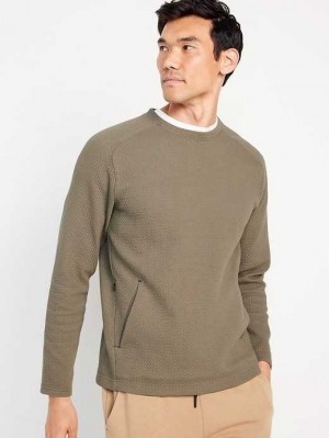 Old Navy Dynamic Fleece Crew-Neck Sweatshirt Sportbekleidung Herren Antiquity | 0341CJHWO