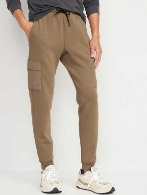 Old Navy Dynamic Fleece Hidden-Pocket Cargo Jogger Sweatpants Sportbekleidung Herren Sedimentary | 4195SNFIB