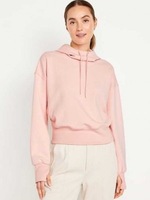 Old Navy Dynamic Fleece Hoodie Lauftop Damen Rosa | 3580DXSGY