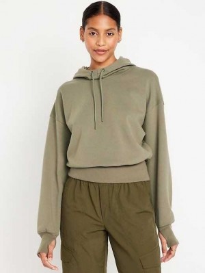 Old Navy Dynamic Fleece Hoodie Lauftop Damen Grau | 3807BPGCQ