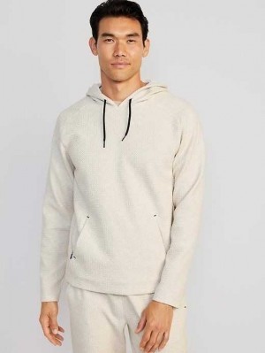 Old Navy Dynamic Fleece Pullover Hoodie Sportbekleidung Herren Beige | 2983HXMZD