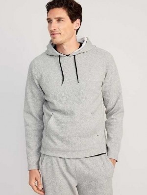 Old Navy Dynamic Fleece Pullover Hoodie Sportbekleidung Herren Hellgrau | 9157SERPA