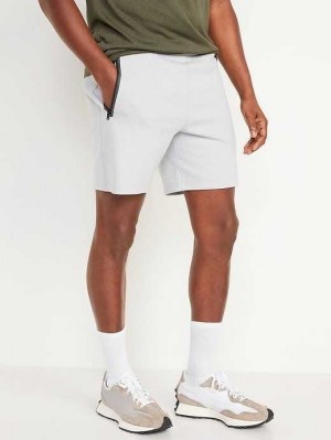 Old Navy Dynamic Fleece Sweat Shorts Sportbekleidung Herren Hellgrau | 4209YRAPS