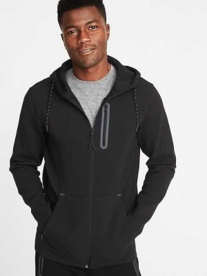 Old Navy Dynamic Fleece Zip Hoodie Sportbekleidung Herren Schwarz | 8947XSDQC
