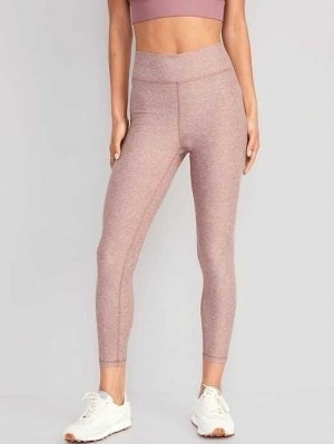 Old Navy Extra High-Waisted Cloud+ 7/8 Leggings Sportbekleidung Damen Woodrose | 6413NYHZK