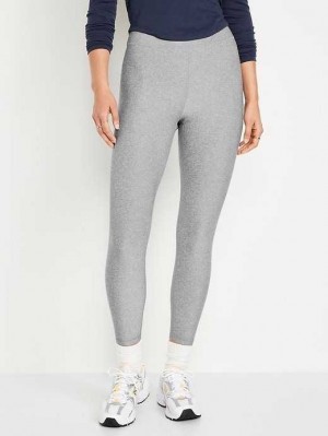 Old Navy Extra High-Waisted Cloud+ 7/8 Leggings Sportbekleidung Damen Hellgrau | 7250GKFLB
