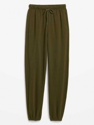 Old Navy Extra High-Waisted Jogger Sweatpants Jogginghose Damen Conifer | 9321URMTC