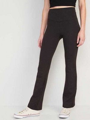Old Navy Extra High-Waisted PowerChill Slim Boot-Cut Pants Sportbekleidung Damen Dunkelgrau | 8954DHQOZ