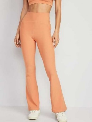 Old Navy Extra High-Waisted PowerLite Lycra ADAPTIV Flare Leggings Sportbekleidung Damen Caramelized Toffee | 7826UQXLN