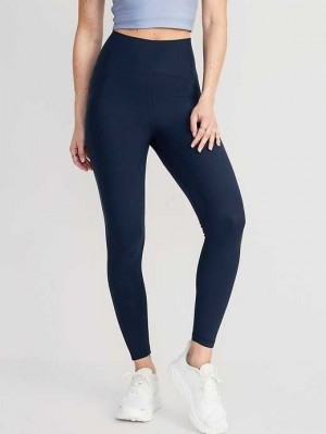 Old Navy Extra High-Waisted PowerLite Lycra ADAPTIV 7/8 Leggings Sportbekleidung Damen Navy | 1705HZCPX