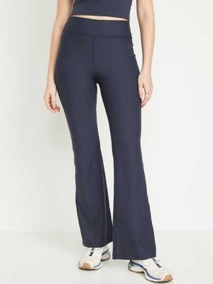 Old Navy Extra High-Waisted PowerSoft Flare Leggings Sportbekleidung Damen Navy | 5142AJOMF