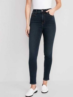 Old Navy Extra High-Waisted Rockstar 360 Stretch Super-Schlank Jeans Jeans Damen Astrid | 5064BJMCK