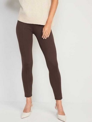 Old Navy Extra High-Waisted Stevie Schlank Ankle Pants Hose Damen French Roast | 8017PNZJT