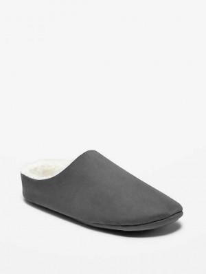 Old Navy Faux-Wildleder Sherpa-Gefütterte Slippers Hausschuhe Herren Panther | 0413BUAXI
