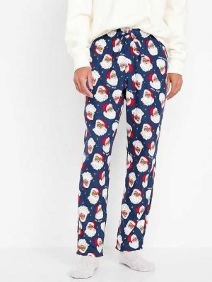 Old Navy Flannel Pajama Pants Pyjama Herren Santa Cocoa | 3592CILRK