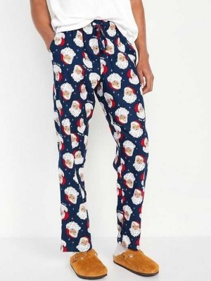 Old Navy Flannel Pajama Pants Pyjama Herren Santa Walnut | 7159SOPNY