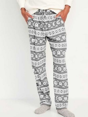 Old Navy Flannel Pajama Pants Pyjama Herren Grau | 9210GCIKN