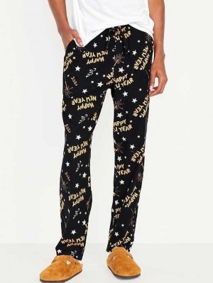 Old Navy Flannel Pajama Pants Pyjama Herren New Year Zzzs | 1308RCEMX