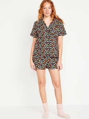Old Navy Flannel Pajama Set Pyjama Damen All The Love Match The Fam) | 3819KIABV
