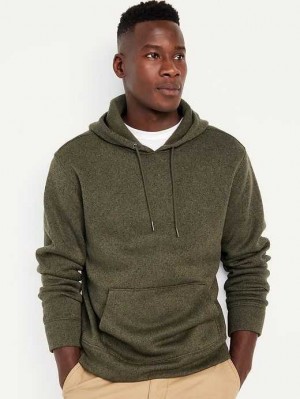 Old Navy Fleece-Knit Pullover Hoodie Hoodie Herren Grün | 4863KRNLX