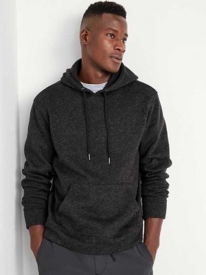 Old Navy Fleece-Knit Pullover Hoodie Hoodie Herren Schwarz | 5976XCBVQ
