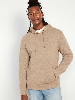 Old Navy Fleece-Knit Pullover Hoodie Hoodie Herren Braun | 8615XWVSG