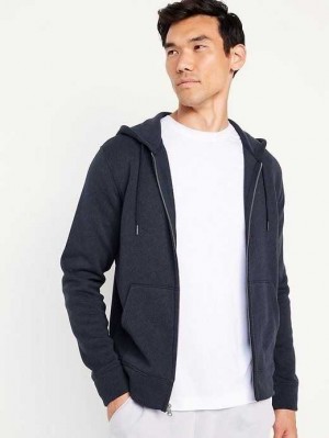 Old Navy Fleece-Knit Zip Hoodie Hoodie Herren Dunkelblau | 2786YFWNV