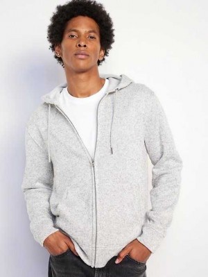 Old Navy Fleece-Knit Zip Hoodie Hoodie Herren Beige | 9480QUIWT