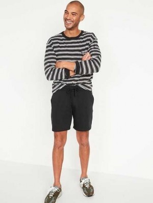 Old Navy French Terry Sweat Shorts Unterteile Herren Schwarz | 3061DWJIQ